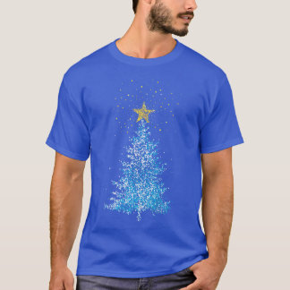 クリスマスツリーモアツリーポインセティシアスターズ Tシャツ