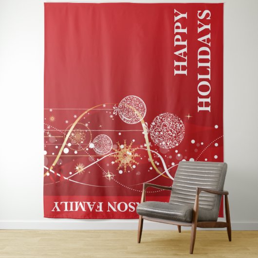 クリスマスツリーモダンはビジネスの願いを台無しにする タペストリー (インサイチュ)