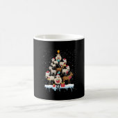 クリスマスツリーヤギTシャツ コーヒーマグカップ (中央)