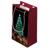クリスマスツリーライトズ抱き枕 スモールペーパーバッグ (裏面アングル)