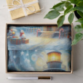 クリスマスツリーライトハウスデカ航海のップ 薄葉紙 (ギフト)