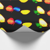 クリスマスツリーライトラッピング紙、30" x 6' ラッピングペーパー (角)