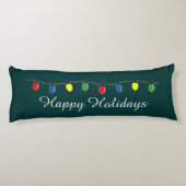 クリスマスツリーライト体枕カスタム文字 ボディピロー (裏面)