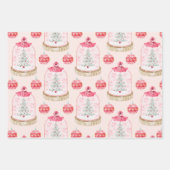 クリスマスツリーラッピング紙シート ラッピングペーパーシート (正面)