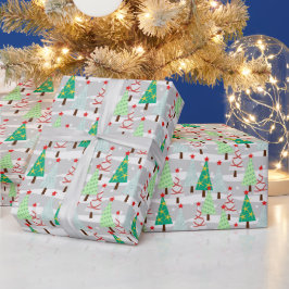 クリスマスツリーラッピング紙 ラッピングペーパー