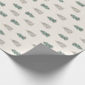 クリスマスツリーラッピング紙 ラッピングペーパー (角)