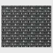 クリスマスツリーラッピング紙 ラッピングペーパー (フラット)