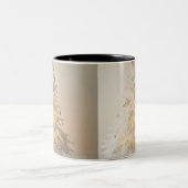 クリスマスツリーラップマグカップ ツートーンマグカップ (中央)