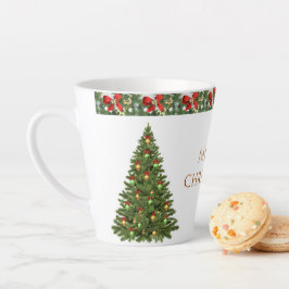 クリスマスツリーラテマグ カフェラテマグ
