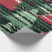 クリスマスツリーロット ラッピングペーパー (角)