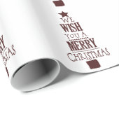 クリスマスツリーワードアート ラッピングペーパー (ロールコーナー)