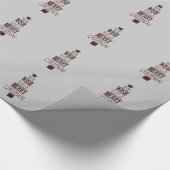 クリスマスツリーワードアート ラッピングペーパー (角)