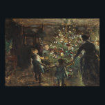 クリスマスツリーヴィンテージアート ポスター<br><div class="desc">この1890年代の油彩画は、完璧な詳細とテクスチャーと共に、コペンハーゲンで手に入った。クリスマスの木の子供たちのまわりにの踊りのこの楽しいシーンは、あなたの家の休日の装飾や素晴らしい贈り物に完璧な追加されるだろう。</div>