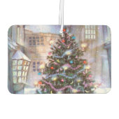 クリスマスツリーヴィンテージ カーエアーフレッシュナー (裏面)