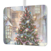 クリスマスツリーヴィンテージ カーエアーフレッシュナー (左)