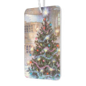 クリスマスツリーヴィンテージ カーエアーフレッシュナー (左)