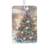 クリスマスツリーヴィンテージ カーエアーフレッシュナー (裏面)