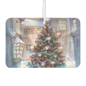 クリスマスツリーヴィンテージ カーエアーフレッシュナー (正面)