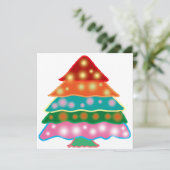 クリスマスツリーヴィンテージ シーズンカード (スタンド正面)