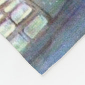 クリスマスツリーヴィンテージ フリースブランケット (角)