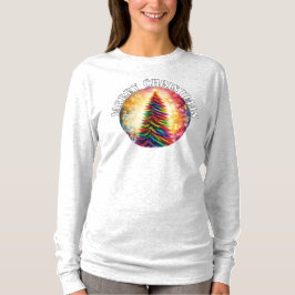 クリスマスツリーヴィンテージ#3 Tシャツ