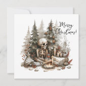 クリスマスツリー付きクリスマススケルトン (正面)