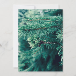 クリスマスツリー付きクリスマスパーティの招待状 招待状