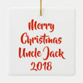クリスマスツリー以外もイケイケ セラミックオーナメント (裏面)