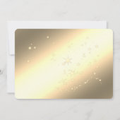 クリスマスツリー企業の、クリスマスパーティー 招待状 (裏面)