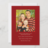 クリスマスツリー伝統的とフォトファエレガントミリ (裏面)