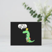 クリスマスツリー元旦サンタクロースのギフト ポストカード (スタンド正面)