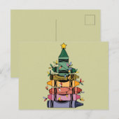 クリスマスツリー先生ライフ教えギフト ポストカード (正面/裏面)