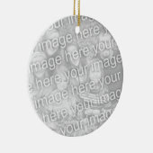 クリスマスツリー写真オーナメント |写真の追加 セラミックオーナメント (右)