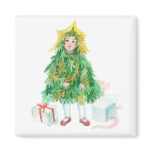 クリスマスツリー冬の休暇かわいい小さな女の子