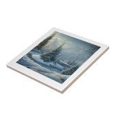 クリスマスツリー冬 タイル (側面)