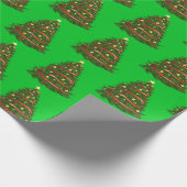クリスマスツリー包装紙 ラッピングペーパー (角)