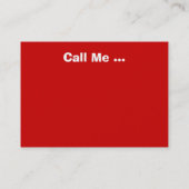 クリスマスツリー名刺 名刺 (裏面)