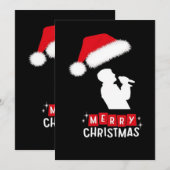 クリスマスツリー図書館 招待状 (正面/裏面)