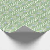 クリスマスツリー大千年名門私立校風の間頃の陳腐 ラッピングペーパー (角)