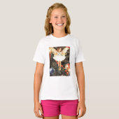 クリスマスツリー妖精Tシャツ Tシャツ (正面フル)