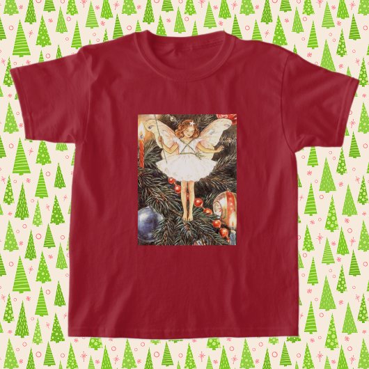 クリスマスツリー妖精Tシャツ Tシャツ