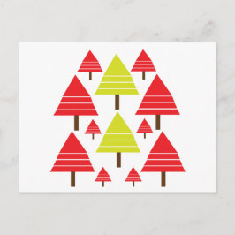 クリスマスツリー季節のごあいさつ ポストカード