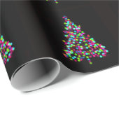 クリスマスツリー宝石 ラッピングペーパー (ロールコーナー)
