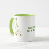 クリスマスツリー家族マッチングパーティー マグカップ (正面左)