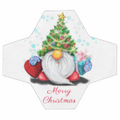 クリスマスツリー帽子ギフトサッカーボール付き格言 サッカーボール (フラット)