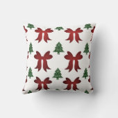 クリスマスツリー弓 クッション (裏面)