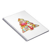 クリスマスツリー手帳 ノートブック (右側)