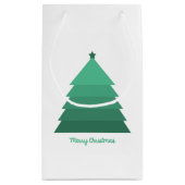 クリスマスツリー抱き枕 スモールペーパーバッグ (裏面)