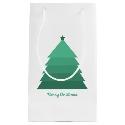 クリスマスツリー抱き枕 スモールペーパーバッグ (正面)