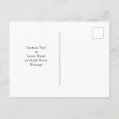 クリスマスツリー新しいホームカーフォトホリデームービング 案内ポストカード (裏面)